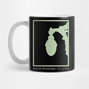 Detroit Vintage  1916 Streetlight Mug